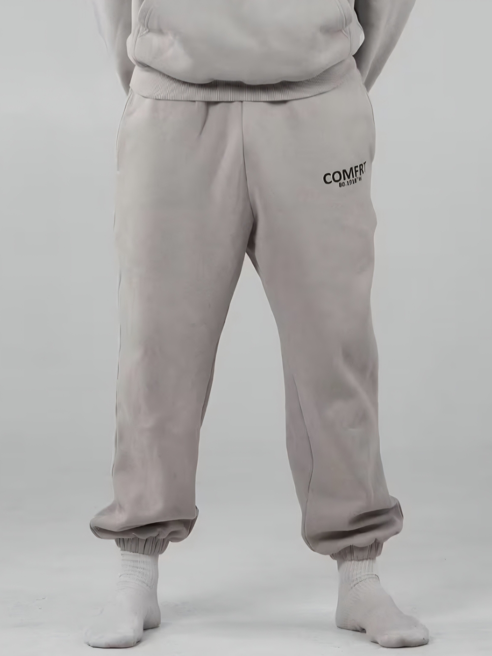 Comfrt Cordinates Limited Edition Jogger Pants - Light Gray